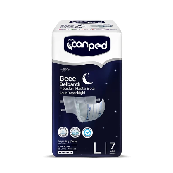 Canped Belbantlı Hastabezi Büyük Gece 7'li (4'li Paket) ürün görseli 1