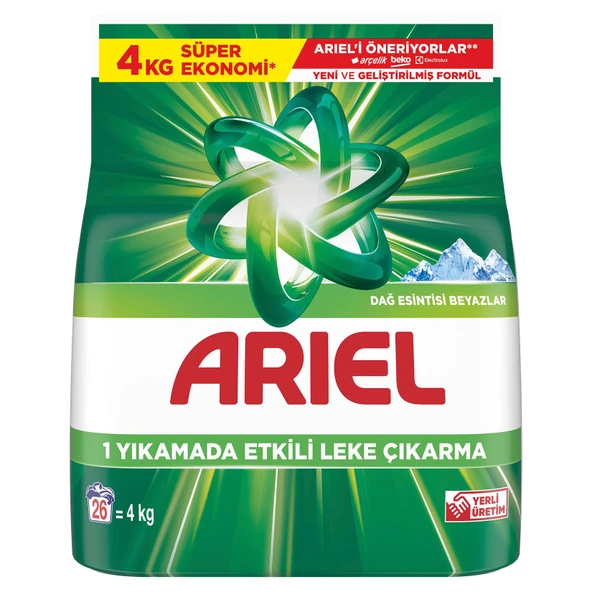Ariel Toz Dağ Esintisi 4 Kg (4'li Paket) ürün görseli 1