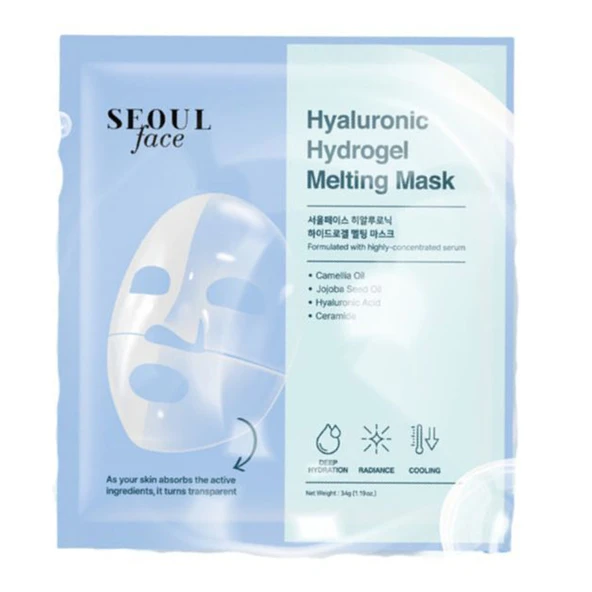 Dermal Hyaluronic Asit Şeffaflaşan Eriyen Maske (5'li Paket) ürün görseli 1