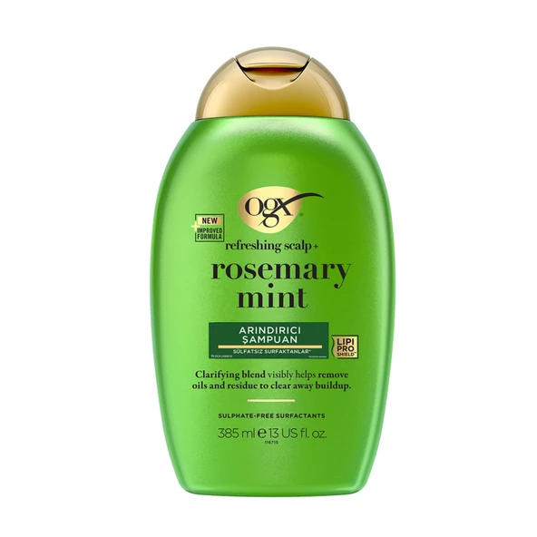Ogx Rosemary Mint Arındırıcı Şampuan 385 Ml (3'li Paket) ürün görseli 1