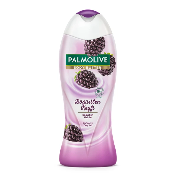 Palmolive Body Butter Böğürtlen Keyfi Duş Jeli 500 Ml (6'li Paket) ürün görseli 1