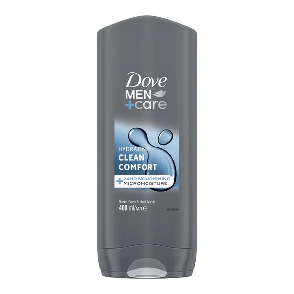 Dove Men +Care Clean Comfort Duş Jeli 400 Ml (6'li Paket) ürün görseli 1