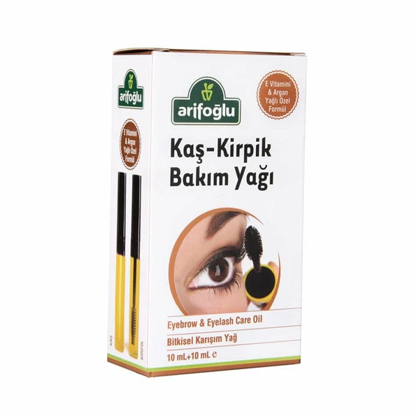 Arifoğlu Kaş Kirpik Bakım Yağı 2'li 20 Ml (3'li Paket) ürün görseli 1