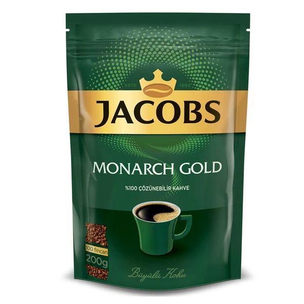 Jacobs Monarch Gold Ekonomik Paket 200 G (4'li Paket) ürün görseli 1