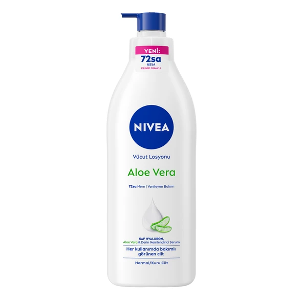 NIVEA Aloe Vera Nemlendirici Vücut Losyonu 400 Ml (4'li Paket) ürün görseli 1