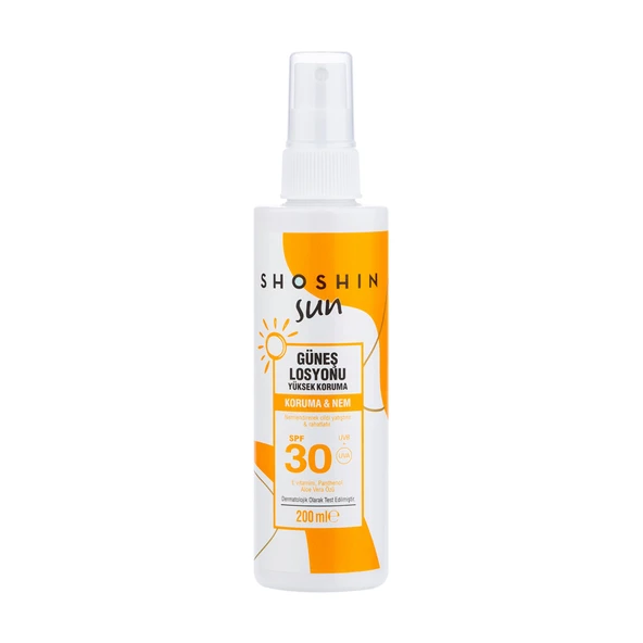Shoshin 30 SPF Sprey Güneş Losyonu 200 Ml (3'li Paket) ürün görseli 1