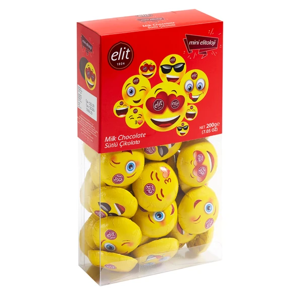Elit Mini Elitoloji Sütlü Çikolata 200 G (6'li Paket) ürün görseli 1