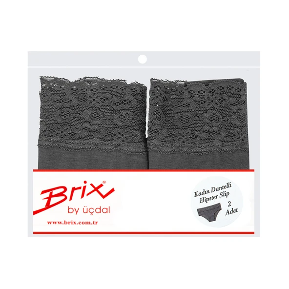 Brix 2'li Dantelli Hipster L (4'li Paket) ürün görseli 1