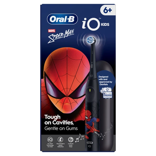Oral-B iO Çocuk 6+ Spiderman Şarjlı Diş Fırçası ürün görseli 1