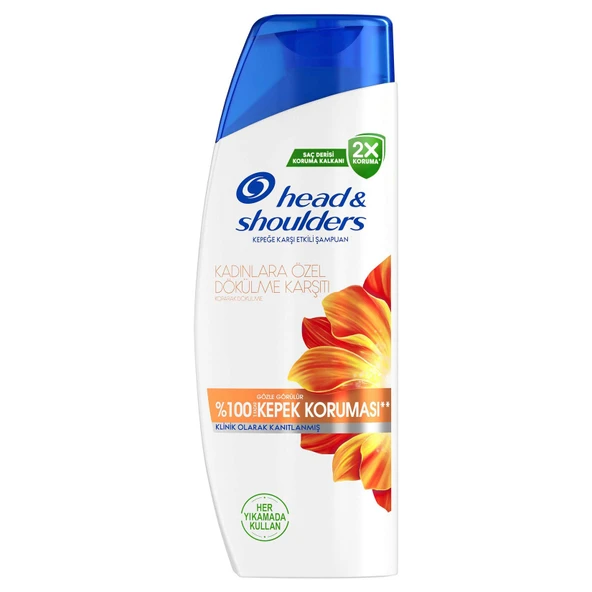 Head & Shoulders Şampuan Kadınlara Özel Saç Dökülme Karşıtı 330 Ml (4'li Paket) ürün görseli 1