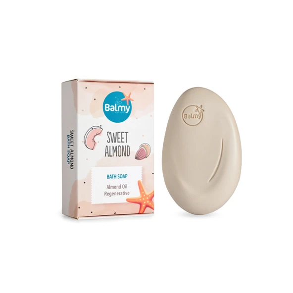 Balmy Tatlı Badem Esanslı Katı Sabun 110G (4'li Paket) ürün görseli 1