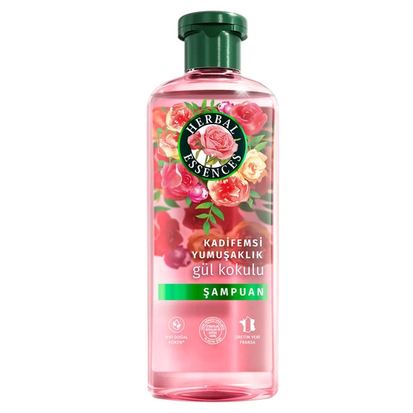 Herbal Essences Kadifemsi Yumuşaklık Gül Kokulu Şampuan 350 Ml (6'li Paket) ürün görseli 1