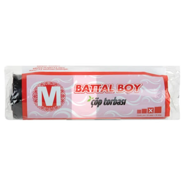 Migros Battal Boy Çöp Torbası 72X95 Cm 10 Adet (4'li Paket) ürün görseli 1