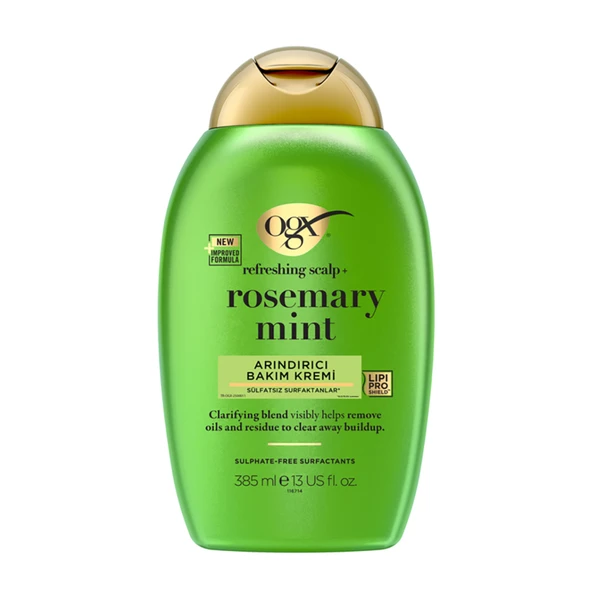Ogx Rosemary Mint Arındırıcı Bakım Kremi 385 Ml (4'li Paket) ürün görseli 1