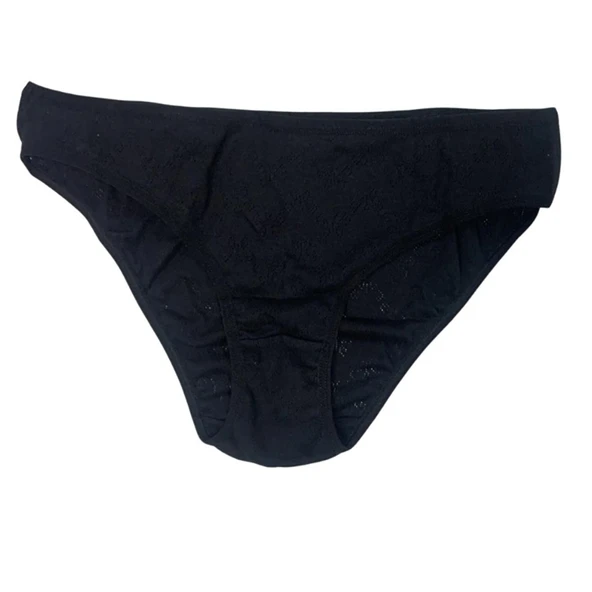 Yaase Siyah-Bordo Kadın Slip 2'li Slip S (5'li Paket) ürün görseli 1