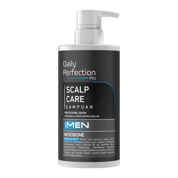 Dp Daily Perfection Pro Scalp Care For Men Şampuan 450 Ml (4'li Paket) ürün görseli 1