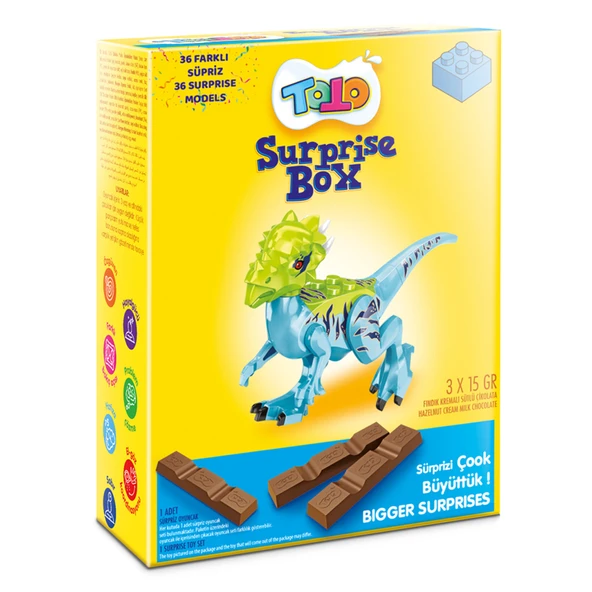 Toto Sürpriz Box (Erkek) 3 x 15 G (6'li Paket) ürün görseli 1