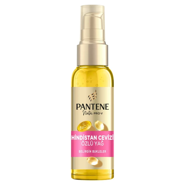 Pantene Pro-V Hindistan Cevizi Özlü Saç Bakım Yağı Derinlemesine Nemlendirme 100 ml (4'li Paket) ürün görseli 1