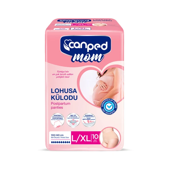 Canped Mom Lohusa Külodu L-XL 10'lu (2'li Paket) ürün görseli 1