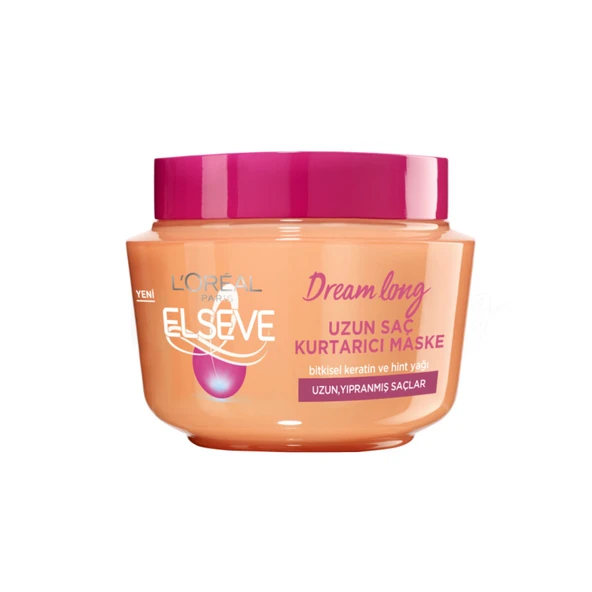 L'Oréal Paris Elseve Dream Long Uzun Saç Kurtarıcı Maske 300 Ml (3'li Paket) ürün görseli 1