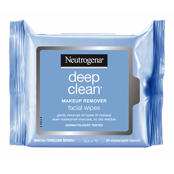 Neutrogena Deep Clean Makyaj Temizleme Mendil 25'li (6'li Paket) ürün görseli 1