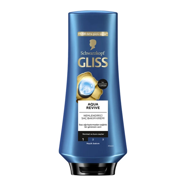 Gliss Aqua Revive Saç Kremi 360 Ml (5'li Paket) ürün görseli 1