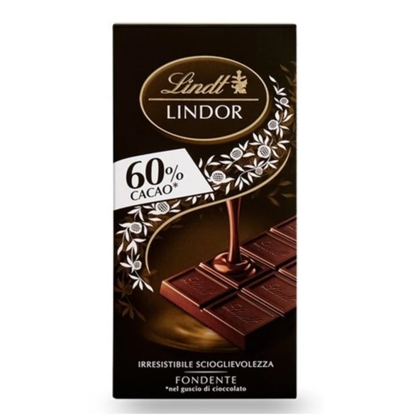 Lindt Tab Lindor Dark Vert 100 G (4'li Paket) ürün görseli 1