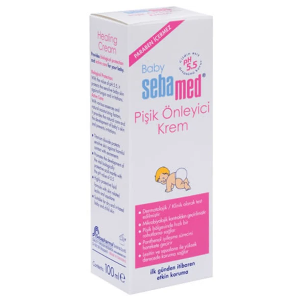 Sebamed Bebek Pişik Önleyici Krem 100 Ml (2'li Paket) ürün görseli 1