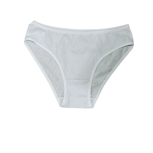 Yaase Ekru - Gül Kurusu Kadın Slip 2'li Slip S (3'li Paket) ürün görseli 1