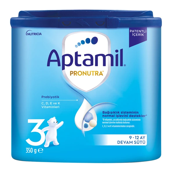 Aptamil Pronutra 3 Devam Sütü 9-12 Ay 350 G (4'li Paket) ürün görseli 1