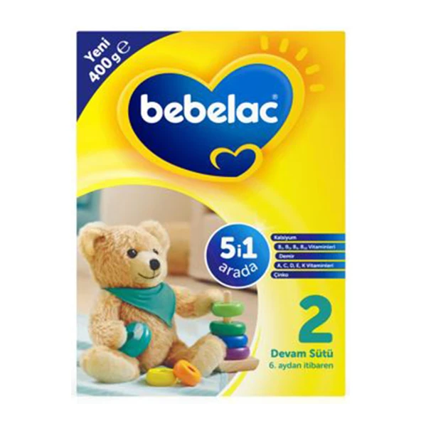 Bebelac Devam Sütü 2 400 G (2'li Paket) ürün görseli 1