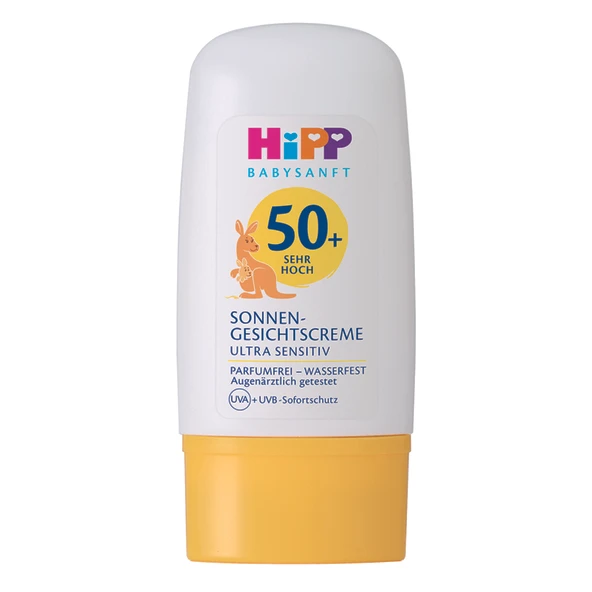 Hipp Babysanft Güneş Kremi Yüz SPF 50+ 30 Ml (3'li Paket) ürün görseli 1