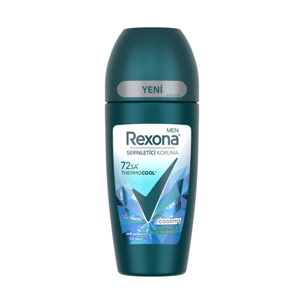 Rexona Erkek Roll On Menthol & Blue Lavander 50 Ml (4'li Paket) ürün görseli 1