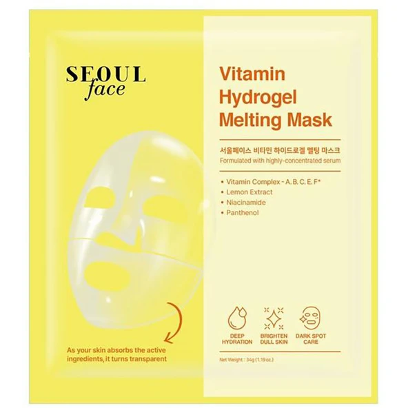 Dermal Vitamin Hidrojel Eriyen Maske 34 G (7'li Paket) ürün görseli 1