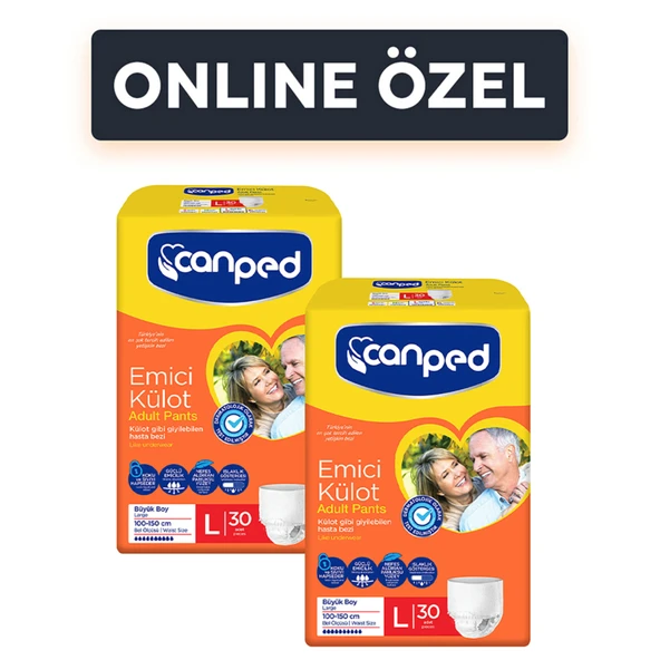 Canped Emici Külot Büyük Online Paket 60'lı ürün görseli 1
