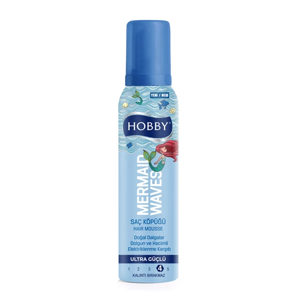 Hobby Mermaid Saç Köpük 150 Ml (5'li Paket) ürün görseli 1