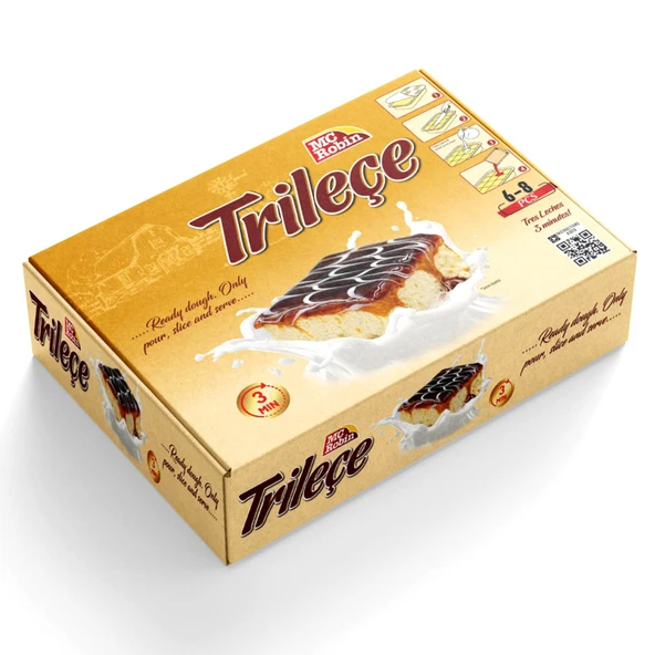 Mc Robin Trileçe Keki Karamel Sosu 400 G (3'li Paket) ürün görseli 1