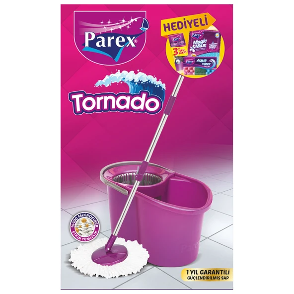 Parex Tornado Otomatik Temizlik Seti (Hediyeli) ürün görseli 1
