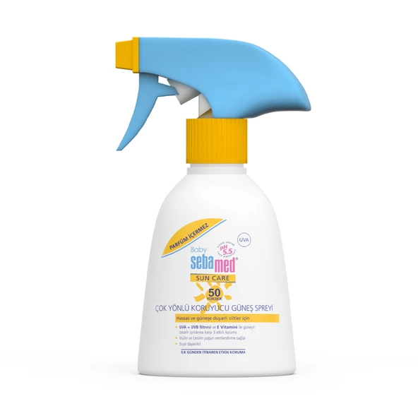 Sebamed Baby Parfümsüz Güneş Spreyi 200 Ml (2'li Paket) ürün görseli 1