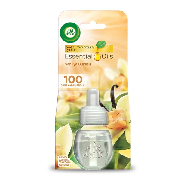 Airwick Elektrikli Yedek Oda Kokusu Vanilya 19 Ml (4'li Paket) ürün görseli 1