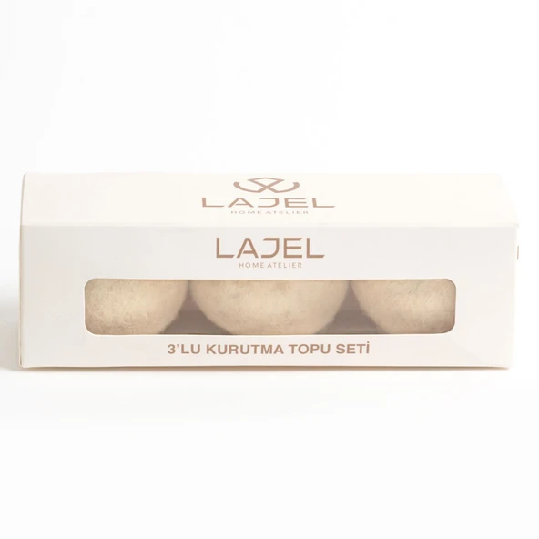 Lajel Premium Çamaşır Kurutma Topu 3'lü (3'li Paket) ürün görseli 1