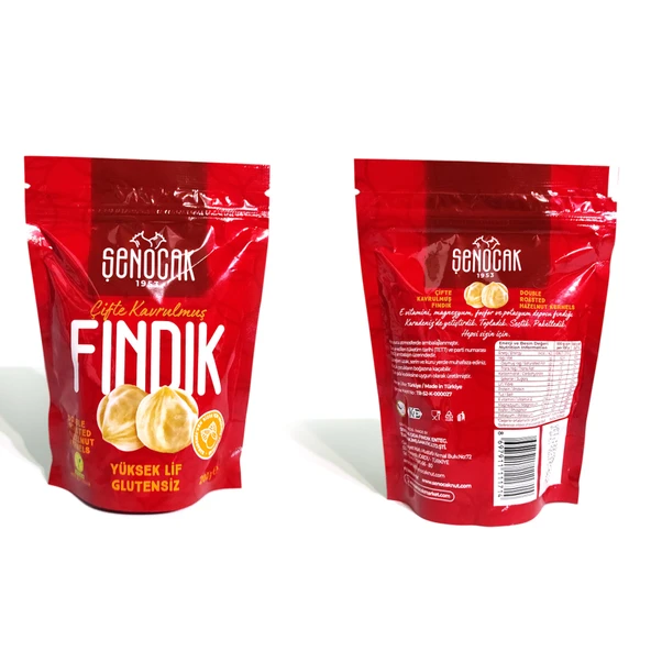 Şenocak Çifte Kavrulmuş Fındık 200 G (5'li Paket) ürün görseli 1