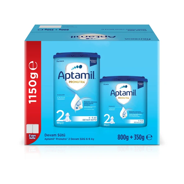 Aptamil Pronutra 2 Devam Sütü 800 + 350 G ürün görseli 1