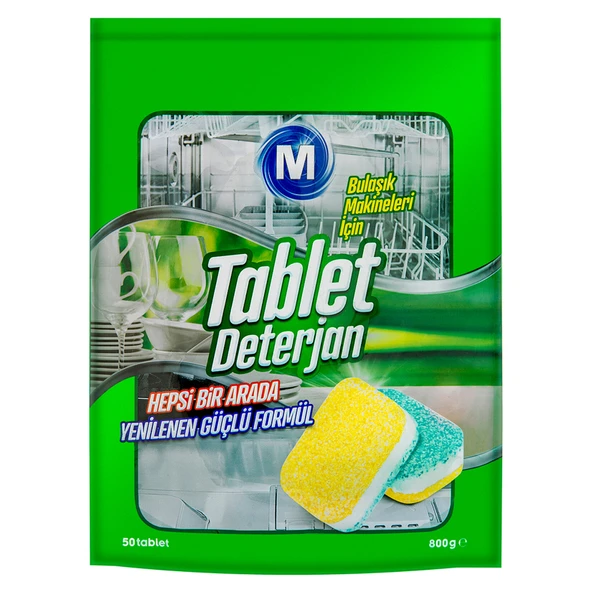 Migros Hepsi 1 Arada Tablet 50'li 800 G (5'li Paket) ürün görseli 1