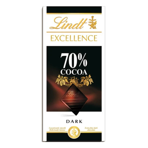 Lindt Excellence %70 Kakao Çikolata 100 G (4'li Paket) ürün görseli 1