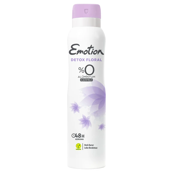 Emotıon Detox Floral Deodorant 150 Ml (6'li Paket) ürün görseli 1