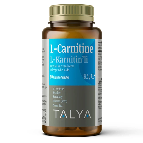 Talya L-Carnitine 60 Kapsül (2'li Paket) ürün görseli 1