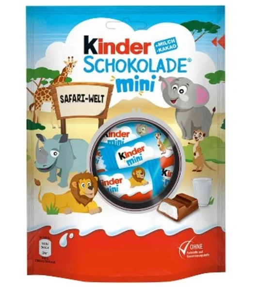 Kinder Mini Schokolade 120 G (5'li Paket) ürün görseli 1