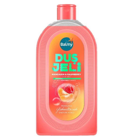Balmy Naturel Mandalina Raspberry Duş Jeli 450 Ml (3'li Paket) ürün görseli 1