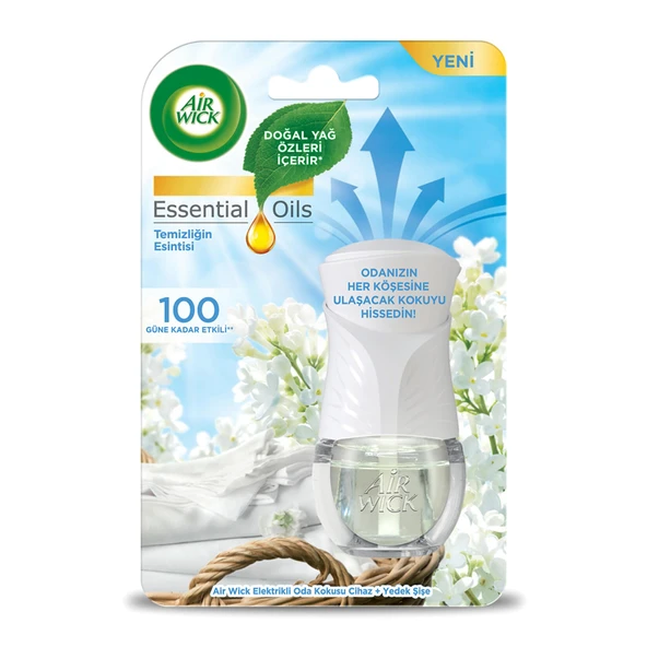 Air Wick Elektrikli Kit Oda Kokusu Temizlik Esintisi 19 Ml (4'li Paket) ürün görseli 1